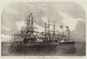 Vloot Vormt Lijn Abreast